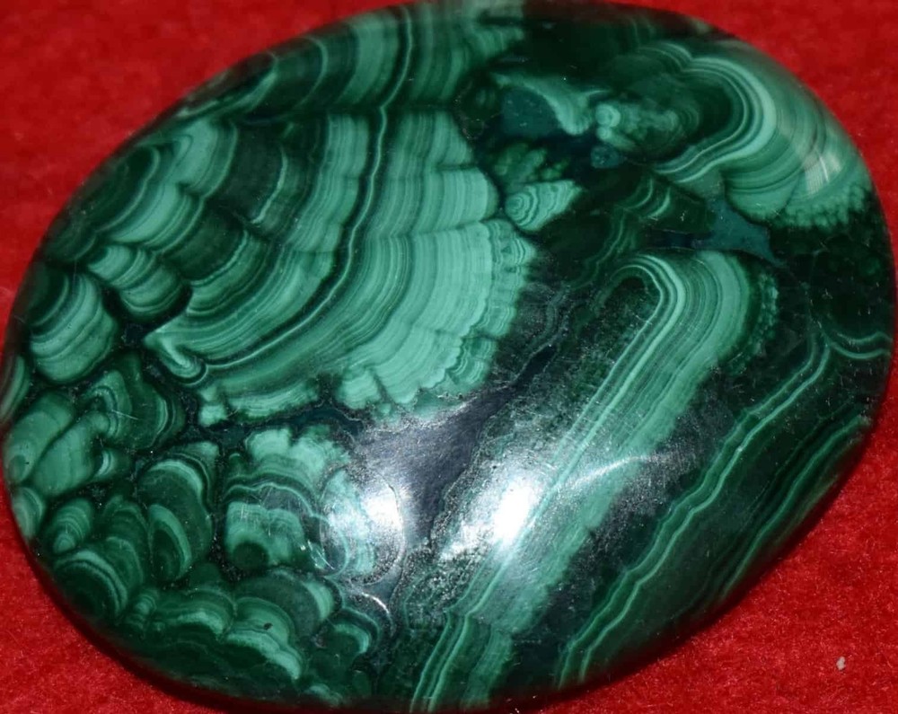 Malachite Worry Stone #13