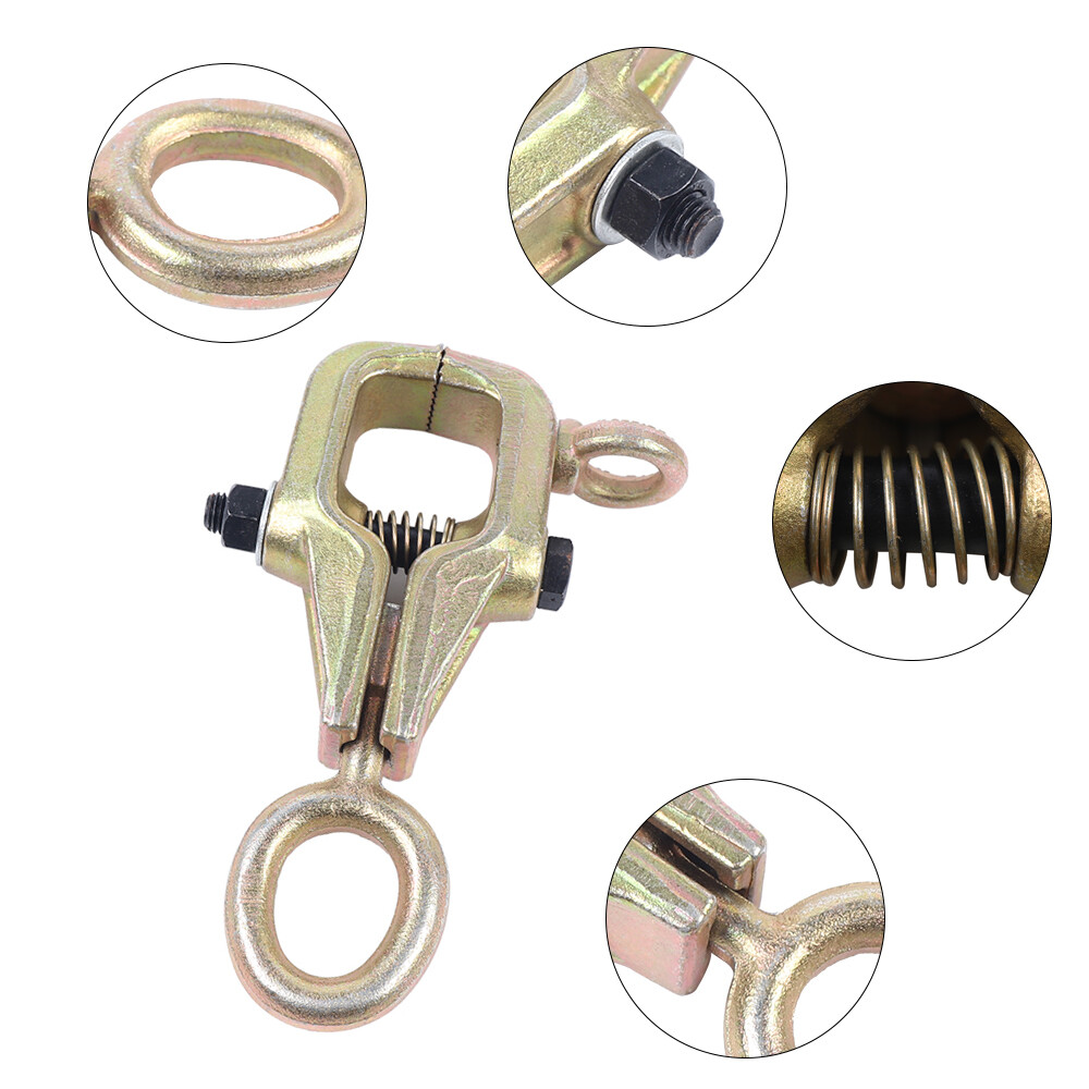 5 Ton 2 Way Auto Body Repair Pull Clamp Frame Back Dent Puller Self-tightening