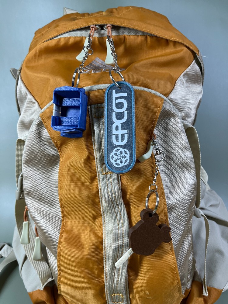 EPCOT Backpack Charm - Great For Purses and Other Bags too!