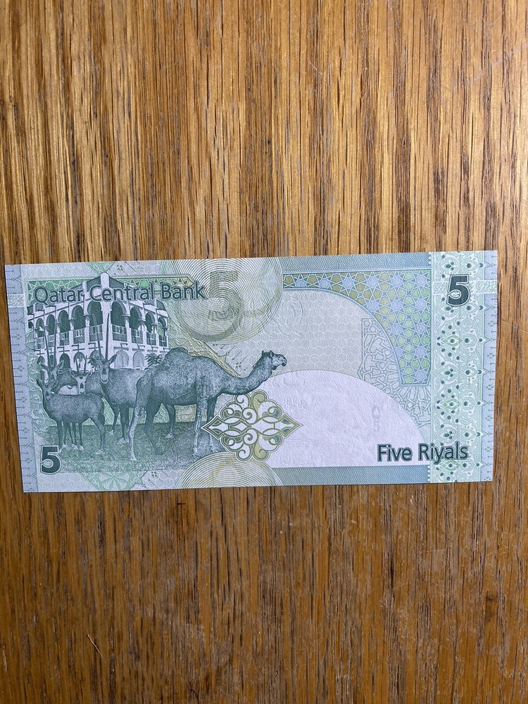 Qatar Banknote 5 Riyals 2003 Issue