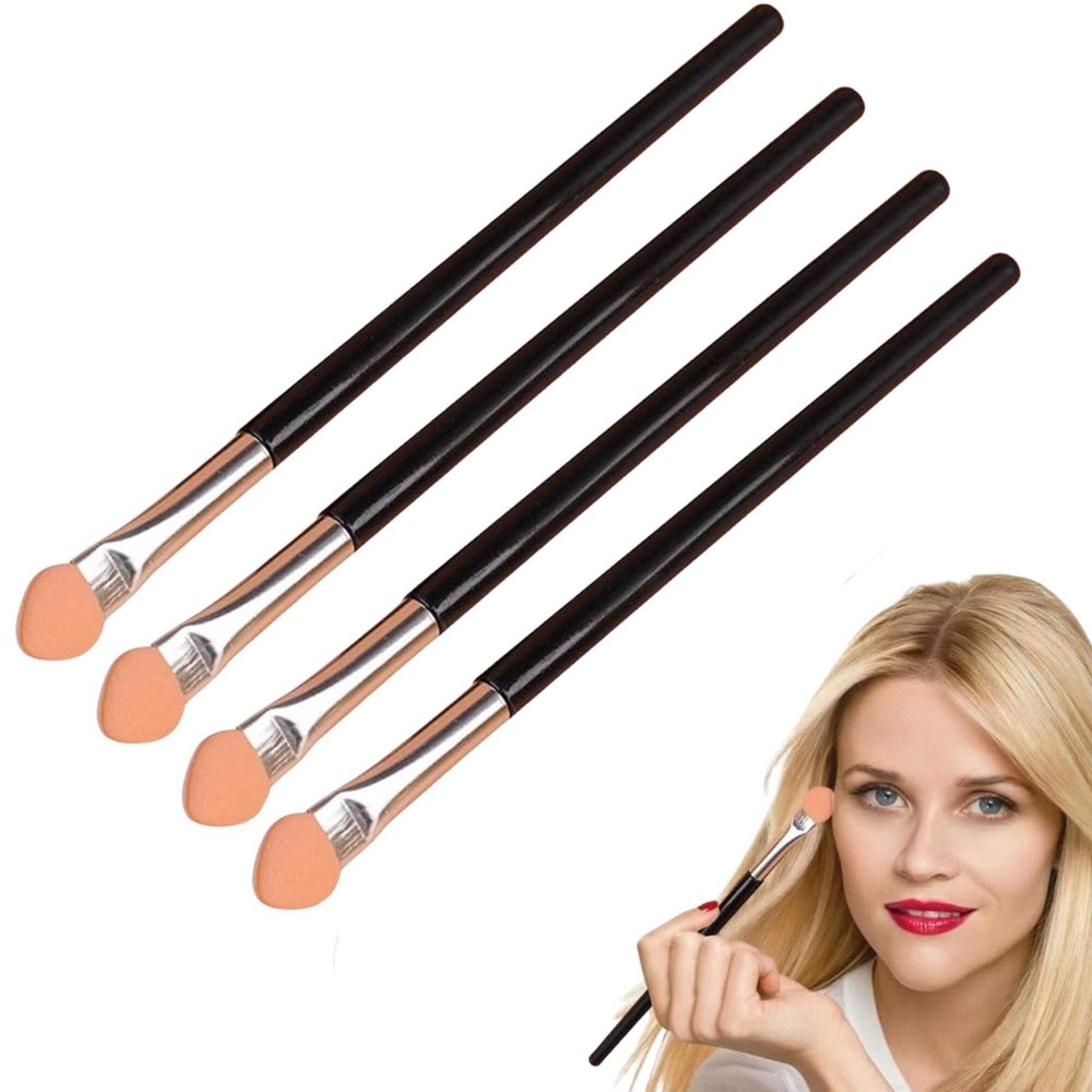 4.6 Inch Eyeshadow Applicator Set: 4CT