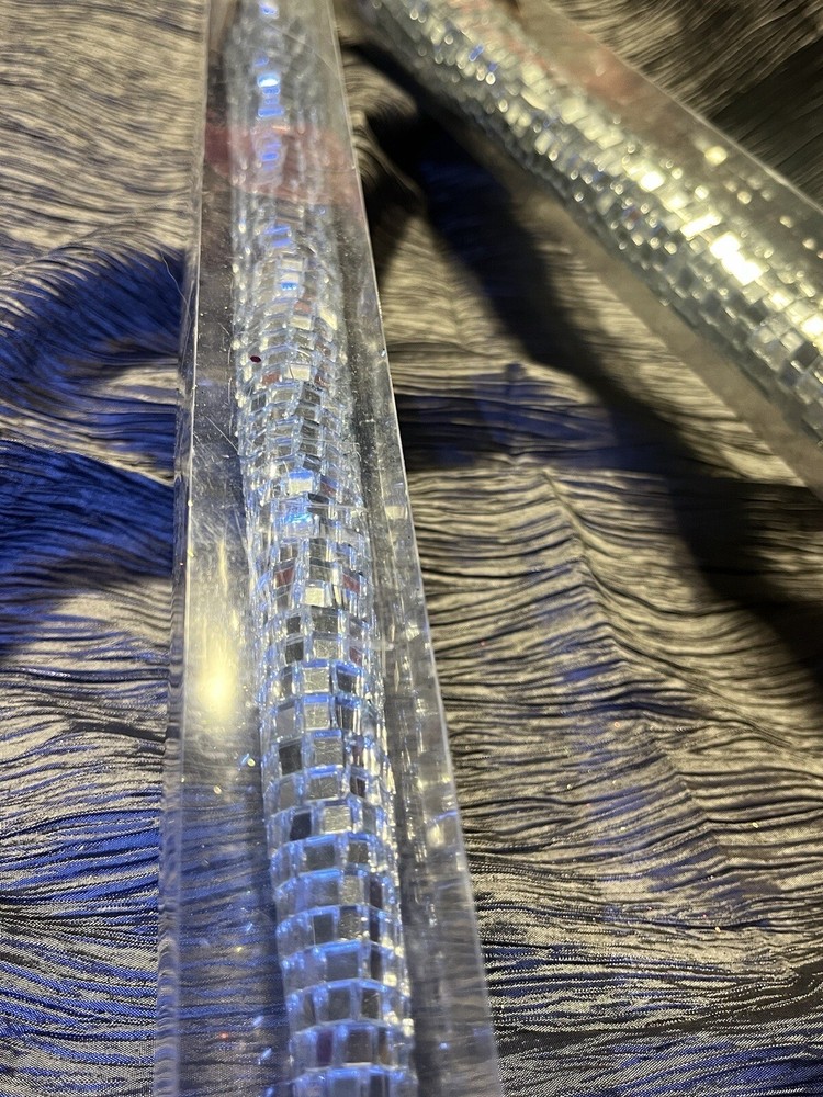 Mirror Ball Icicle Ornament 4 Piece Set