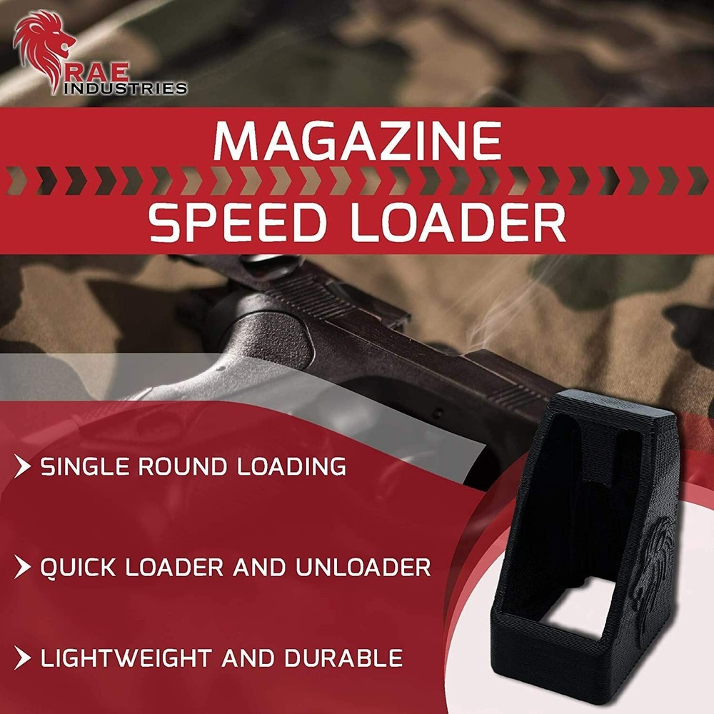 RAEIND Universal Speed Loader Single & Double Stack Mag Ladies Edition USA Made