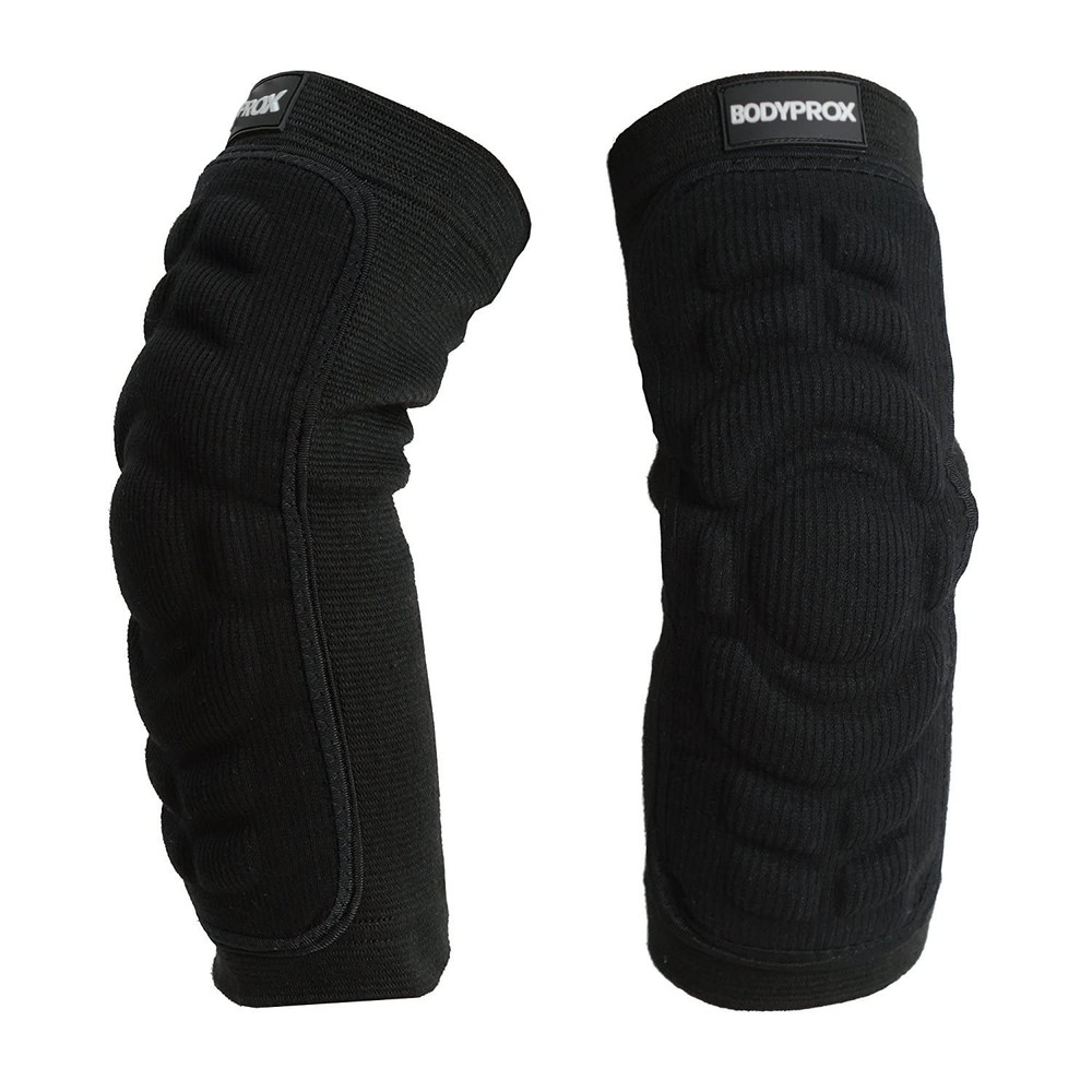 Bodyprox Elbow Protection Pads 1 Pair (Medium), Guard Medium, Black