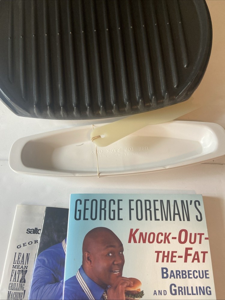 George Foreman GR30 Lean Mean Fat Reducing Grilling Machine Large Model GR30