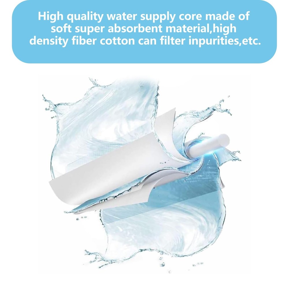 Cotton Sticks Filter Replacement, Refill Element, lvory