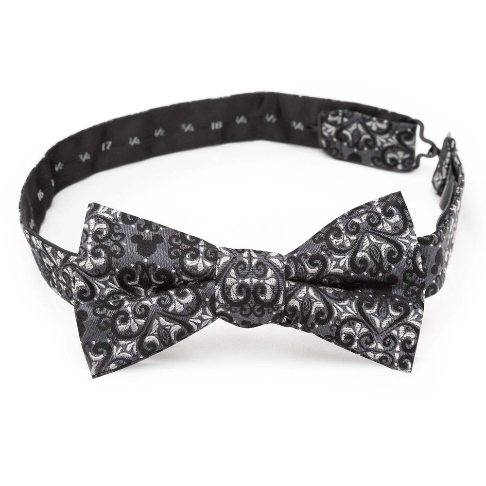 Disney Mickey Mouse Damask Tile Bow Tie