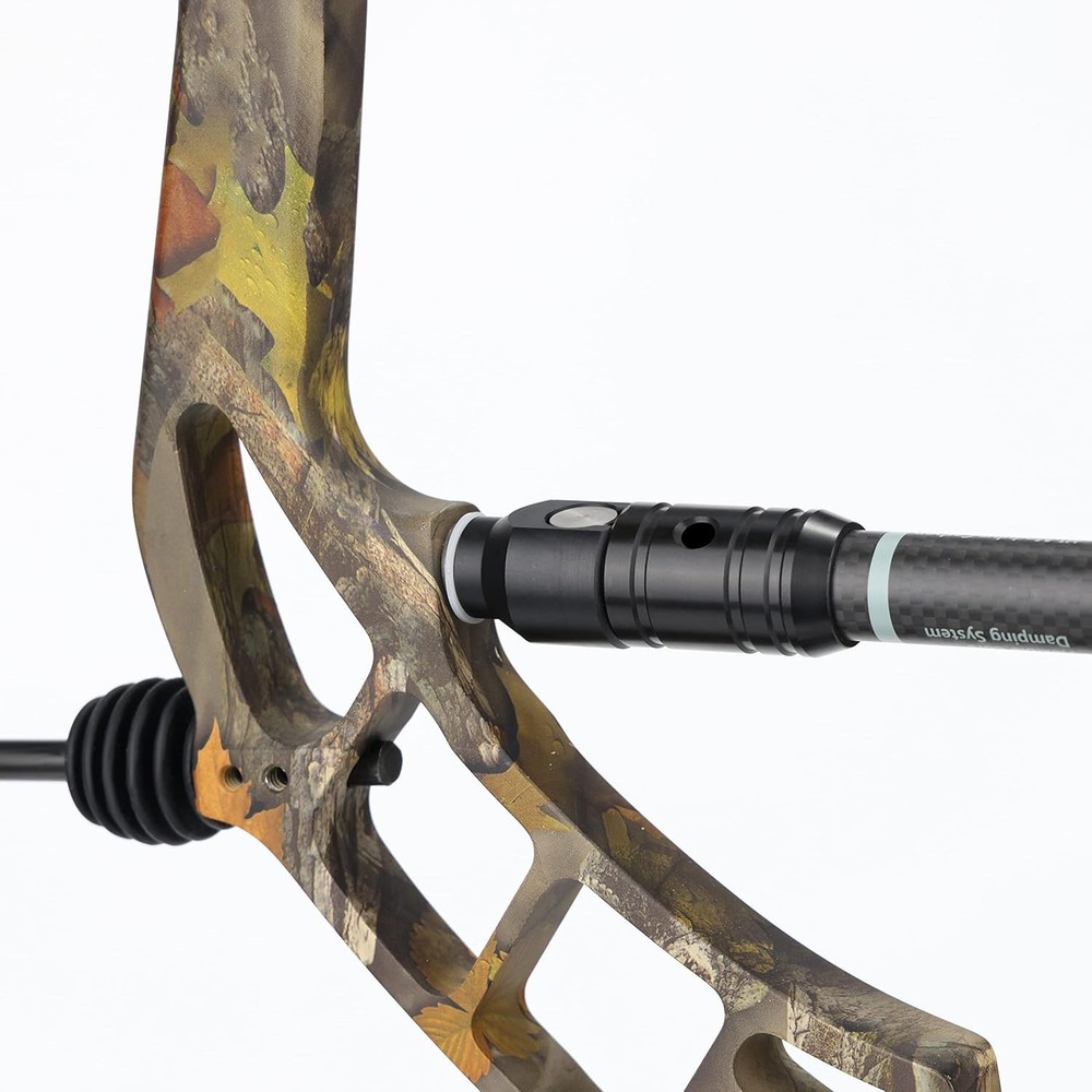 Expedition Series Bow Stabilizer with Damping System - 1.6oz Adjustable Weights