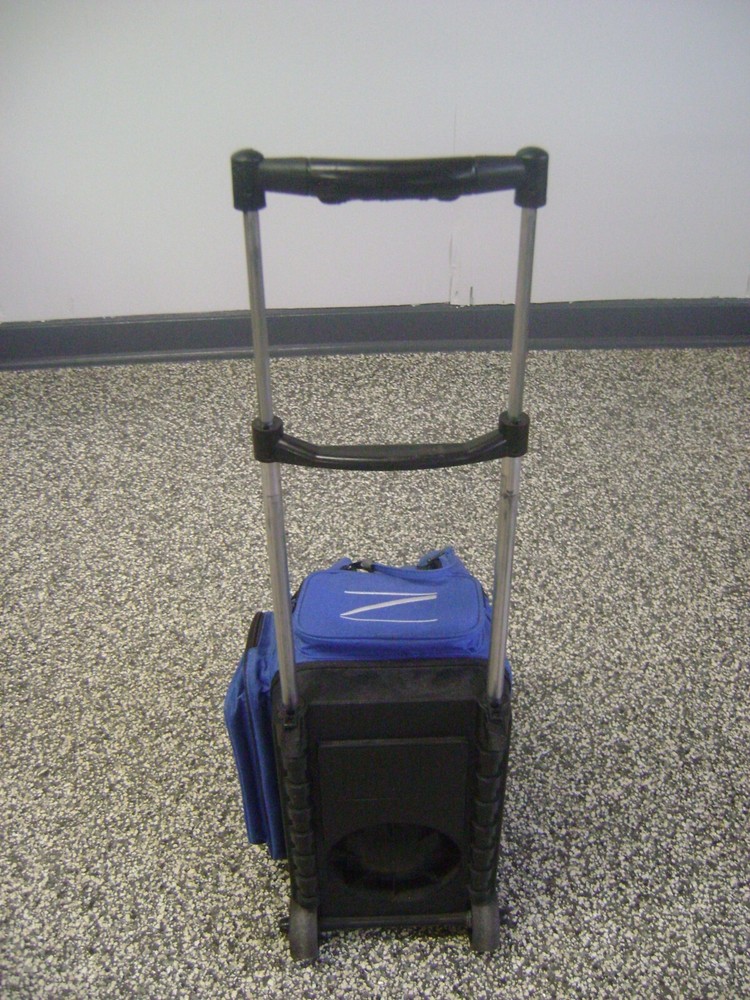 Brunswick Zone 1 Ball Roller Bowling Bag, Sky Blue,