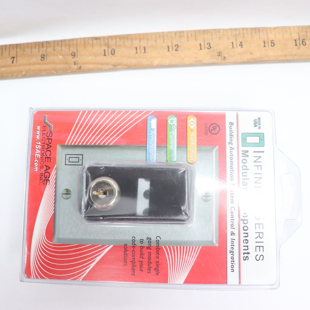 Infinity Series Control Module Keyed Aux Switch Momentary ICMAUXKS