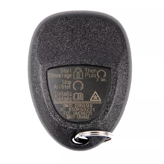 Genuine GM Keyless Entry Transmitter 22951510
