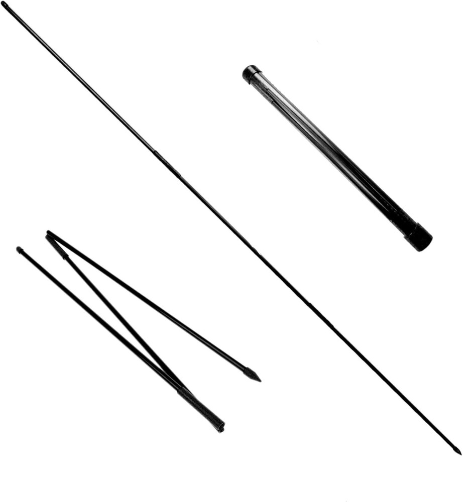 Golf Alignment Sticks 2 Pack Swing Training Aid Equipment Collapsible Trainer...