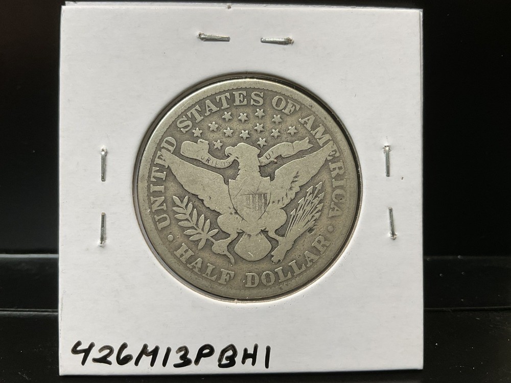 1913-P Barber Half