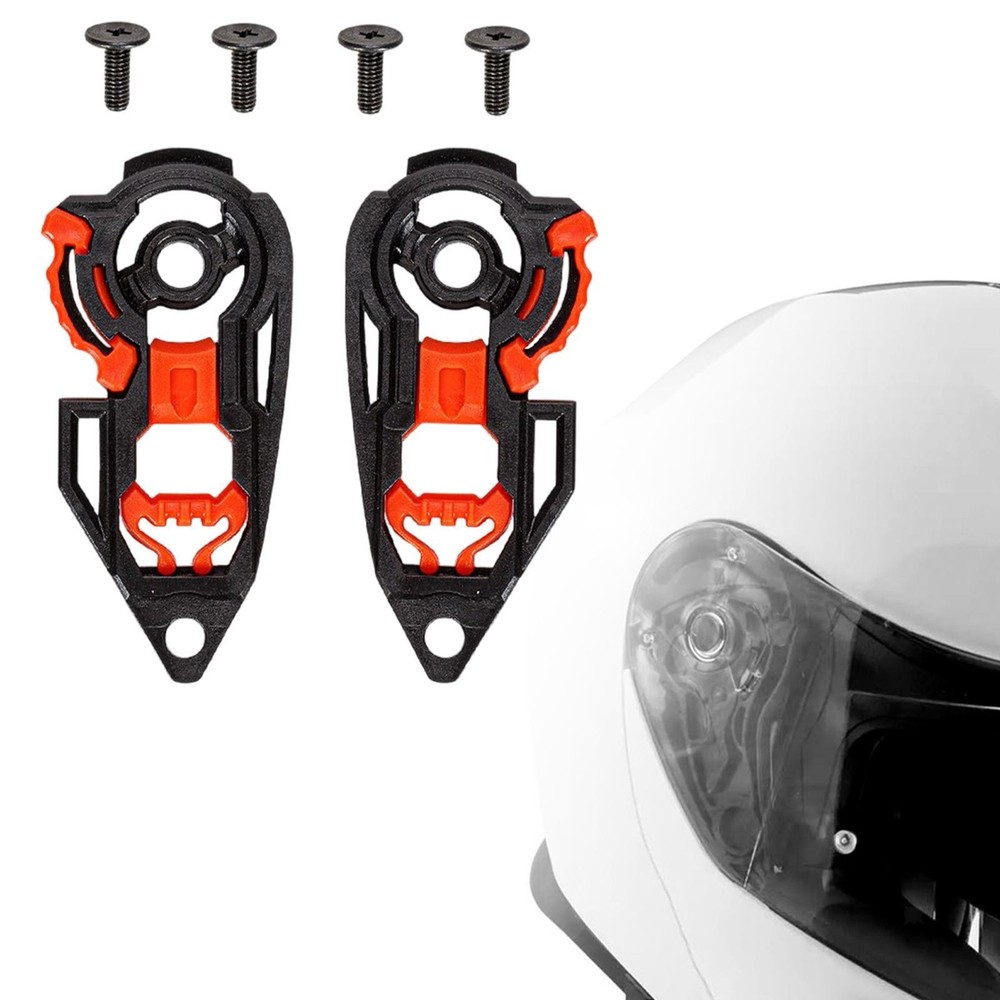 2x Helmet Visor Shield Gear Base Plate Set ,Left Right