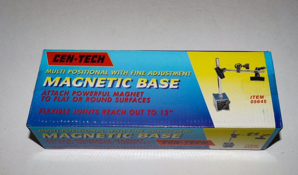 Cen-Tech Magnetic Base With Fine Adjustment