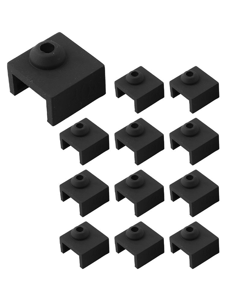 Nozzle Shielding Solution Pack of 12 High Temp Resistant Silicone Covers