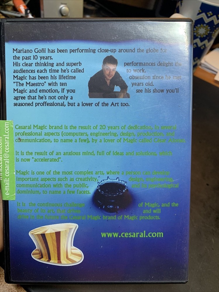 MELTING POINT DVD & GIMMICKS - CESARAL MAGIC - COIN MAGIC
