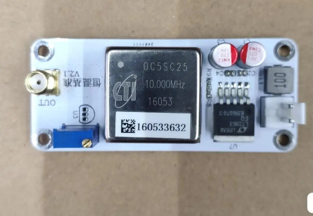 10MHz OCXO GPS Clock Square Wave Audio Equipment Clock Frequency Reference Board