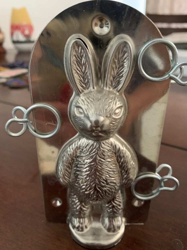 Vintage Standing  Rabbit Figure Chocolate Mold