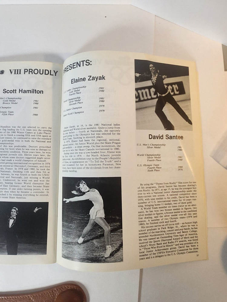 SUPERSKATES VIII 1981 Madison Square Garden program