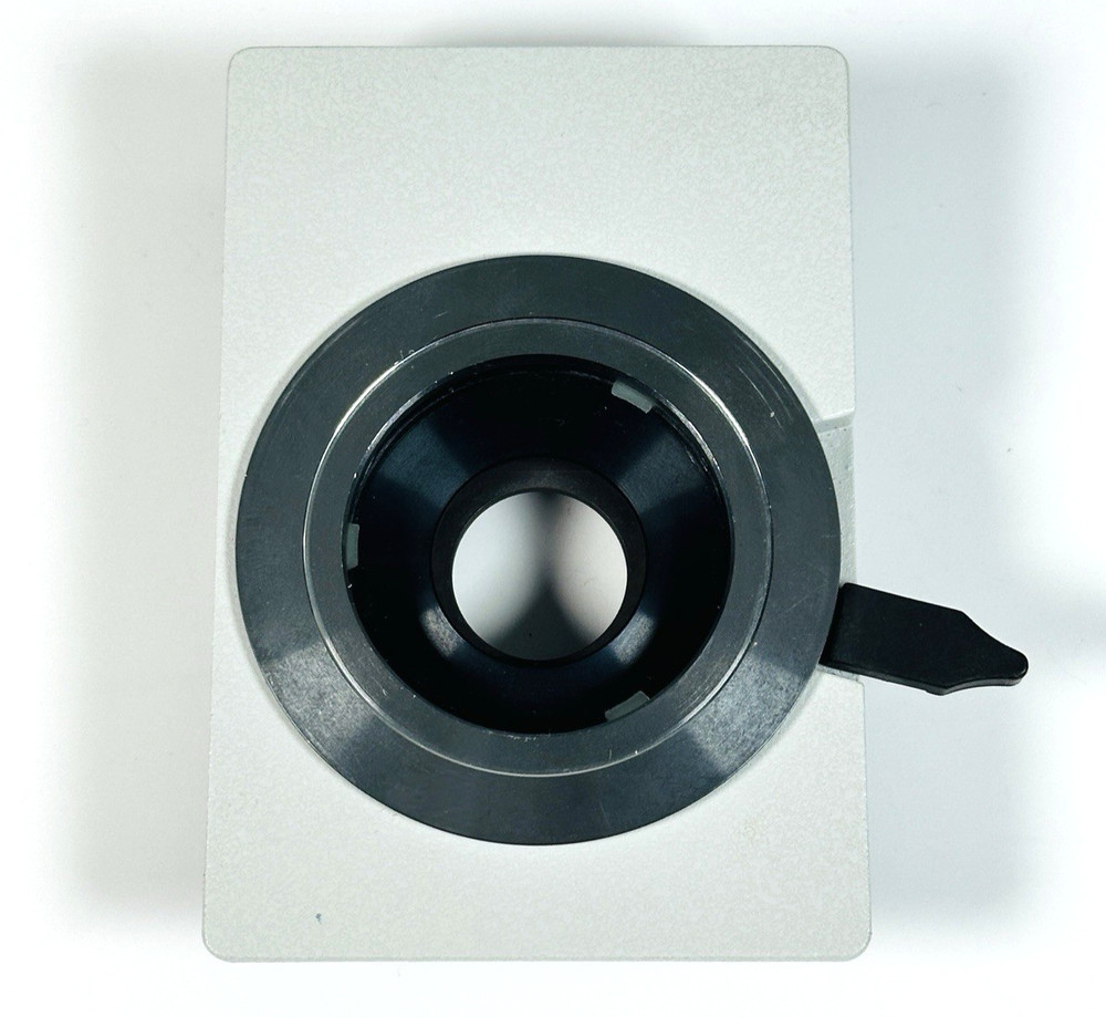 Leitz Dialux 20 Microscope Head Mount Mounting Interface Doevetail Adapter