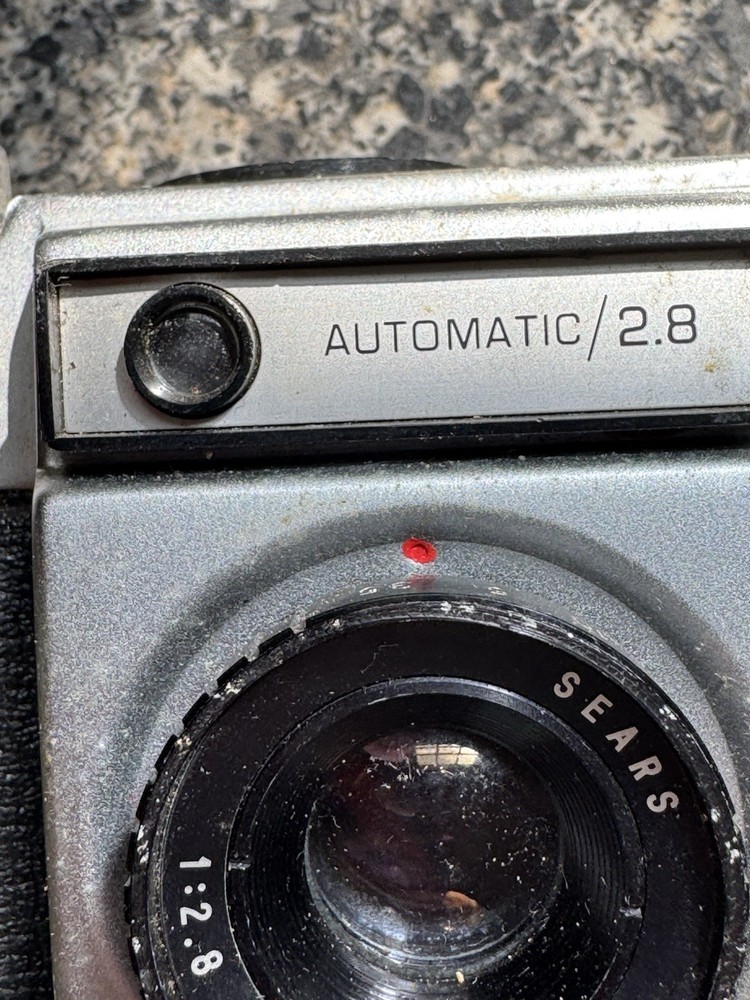 Sears 126 X Camera 40 MM Automatic/2.8 TESTED!! Working