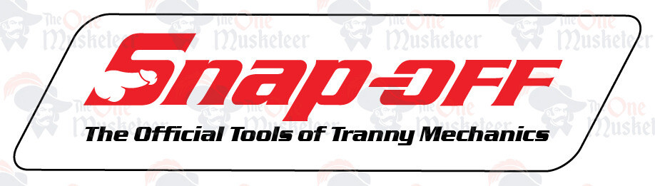 Snap-Off - 8"x2" Decal - 2pak
