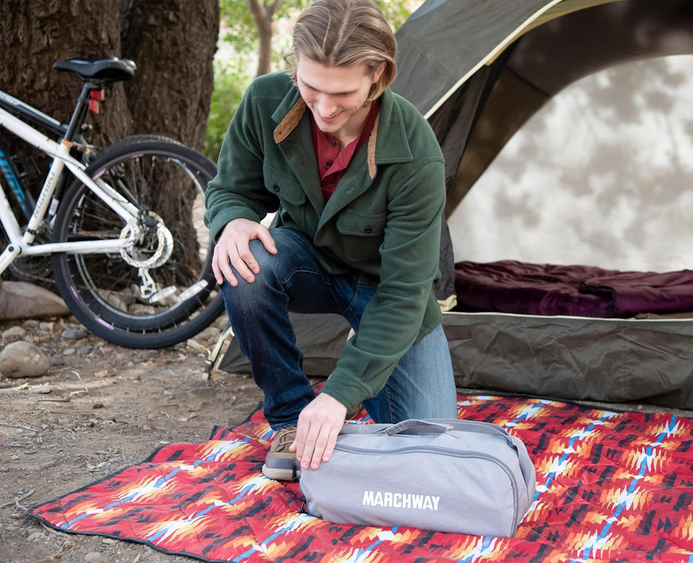 Lightweight Folding Tent Camping Cot Bed with Lever Lock, Easy Setup Portable Co