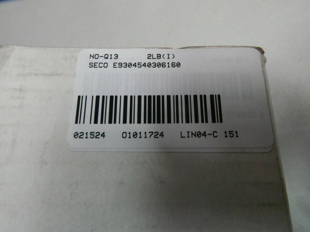 Seco E9304540306160 Tool Holder