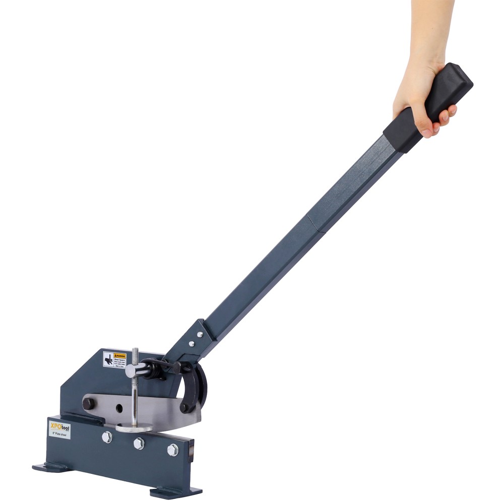 5" Industrial Sheet Metal Shear - Solid, High Precision Manual