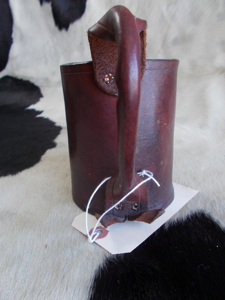 Leather Mug HAND MADE in U.S.A.