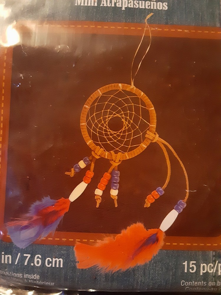 ArtMinds Crafting Kit Mini Dreamcatcher 3" New