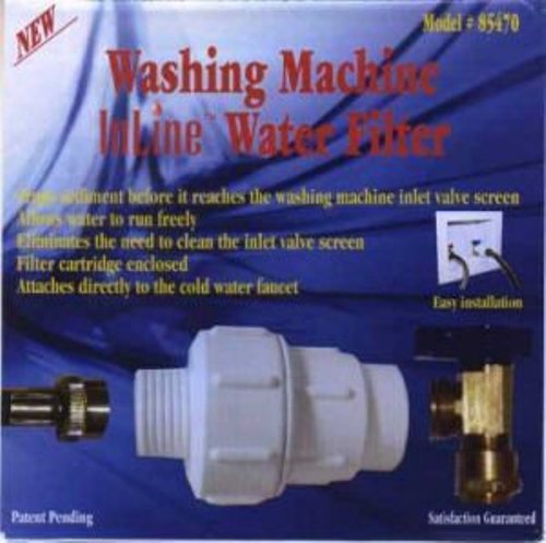 Washing Machine Inline Water Filter Sediment Screen 85470, 1 EACH