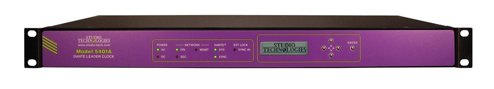 Studio Technologies MODEL-5401A Dante Leader Clock