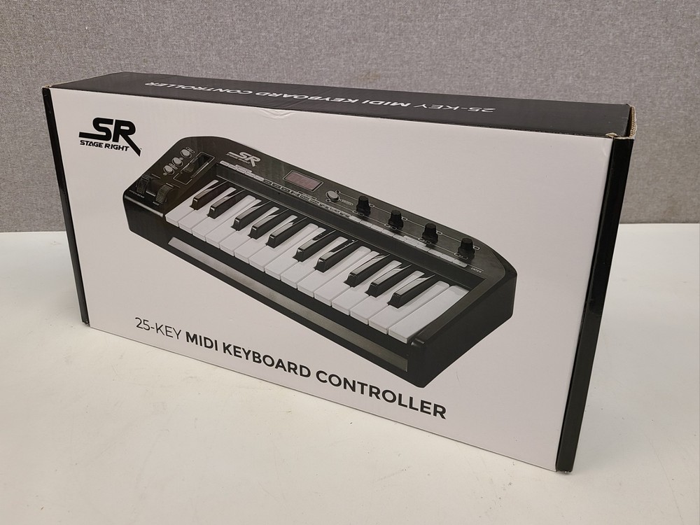 Stage Right By Monoprice 25-Key Midi Keyboard Controller
