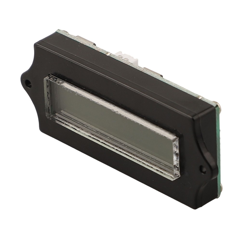 Batteries Capacities Monitored Easily with Compact LCD Design Features