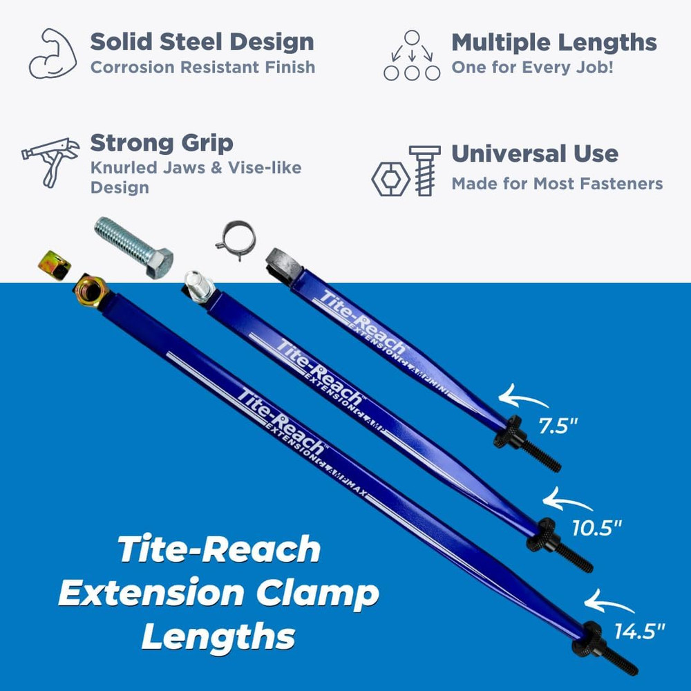 Extension Clamps Tri-Pack