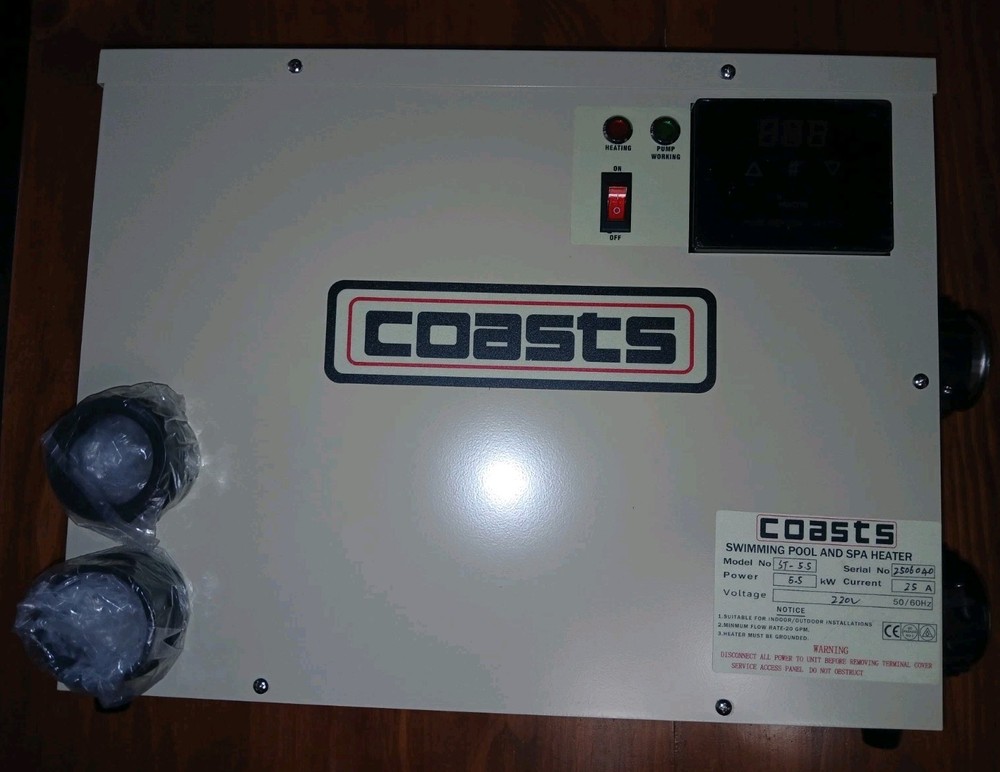New Coasts ST-55 Swimming Poole & Spa Heater 220V
