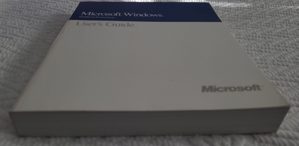 Microsoft Users Guide For Windows 3.0