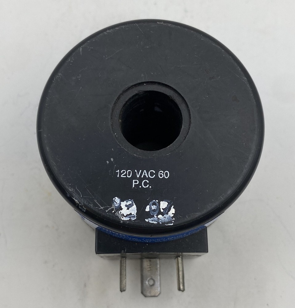 Plast-O-Matic 120/60 True Blue Solenoid Valve Coil
