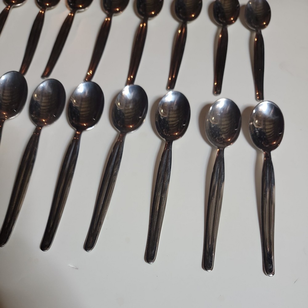 51 Piece Vienna by Present Austria Stainless Flatware Lot