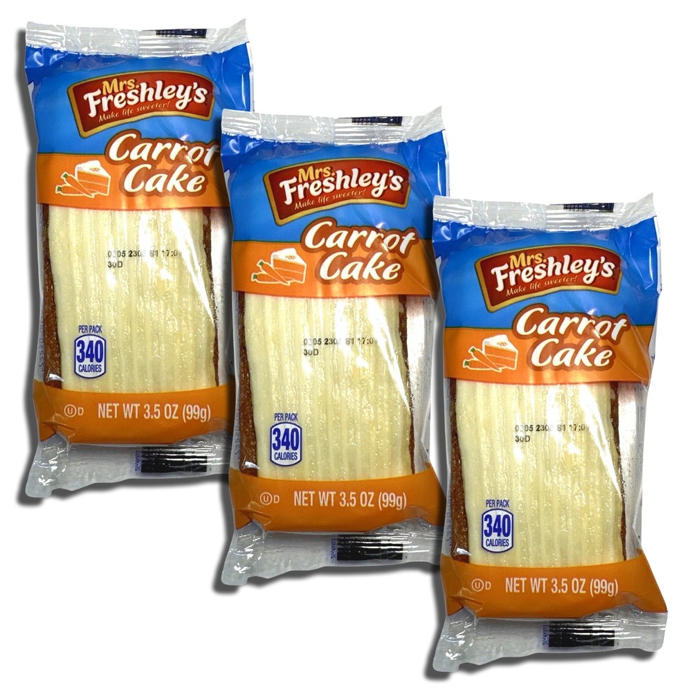 Mrs. Freshley's Iced Carrot Cake Value Pack 16 Count