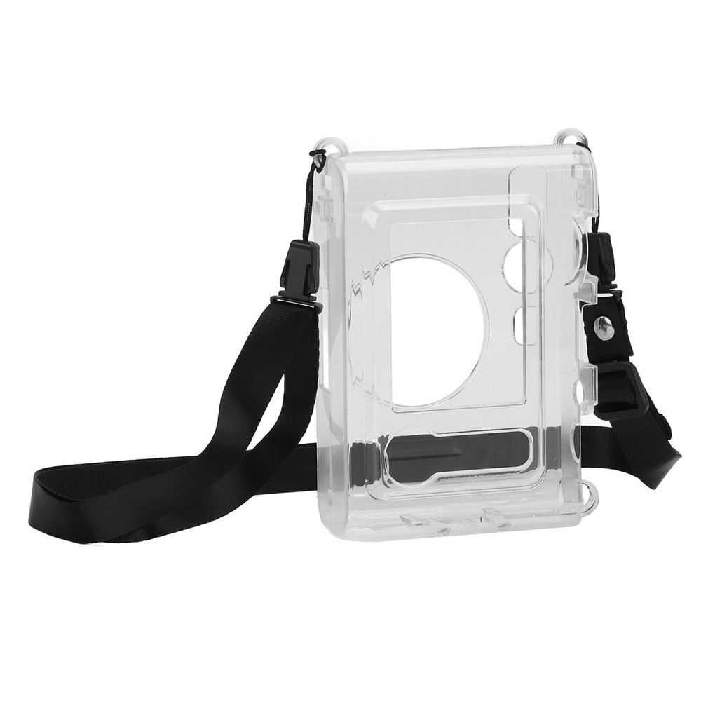 Camera Clear Case Transparent Protective Case with Shoulder Strap