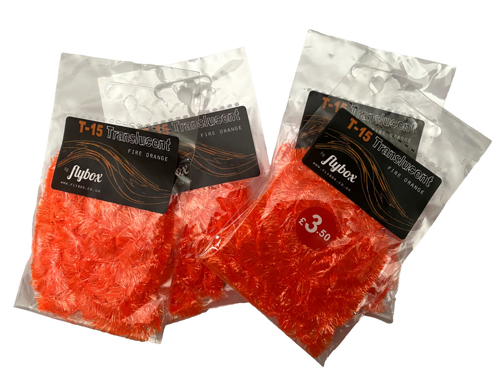 Flybox Translucent Fritz Chenille - Fire Orange