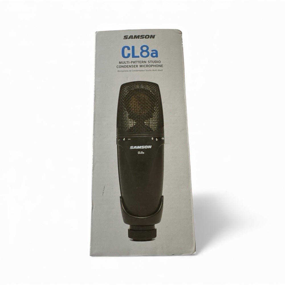 Samson CL8A Multi-Pattern Professional Studio Condenser Microphone NEW