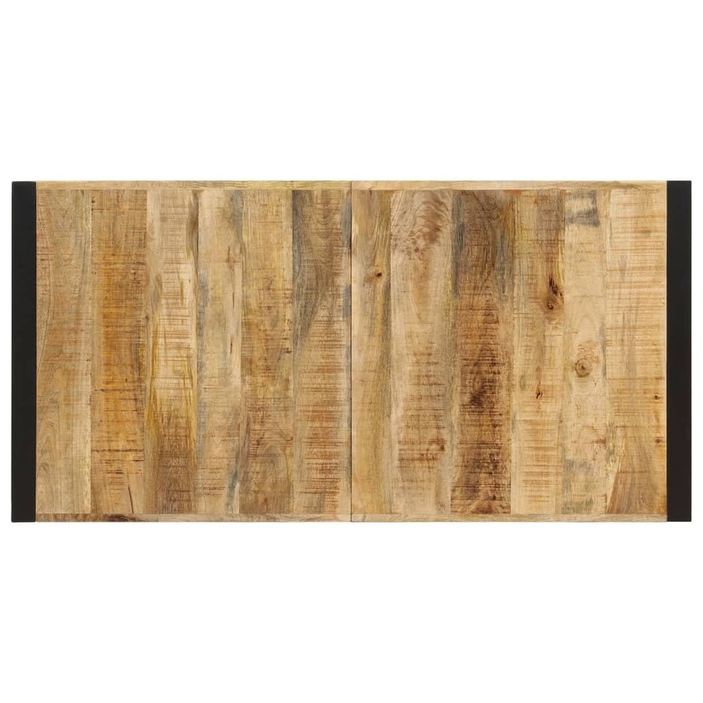Dining Table Kitchen Table Dining Room Dinner Table Solid Mango Wood vidaXL