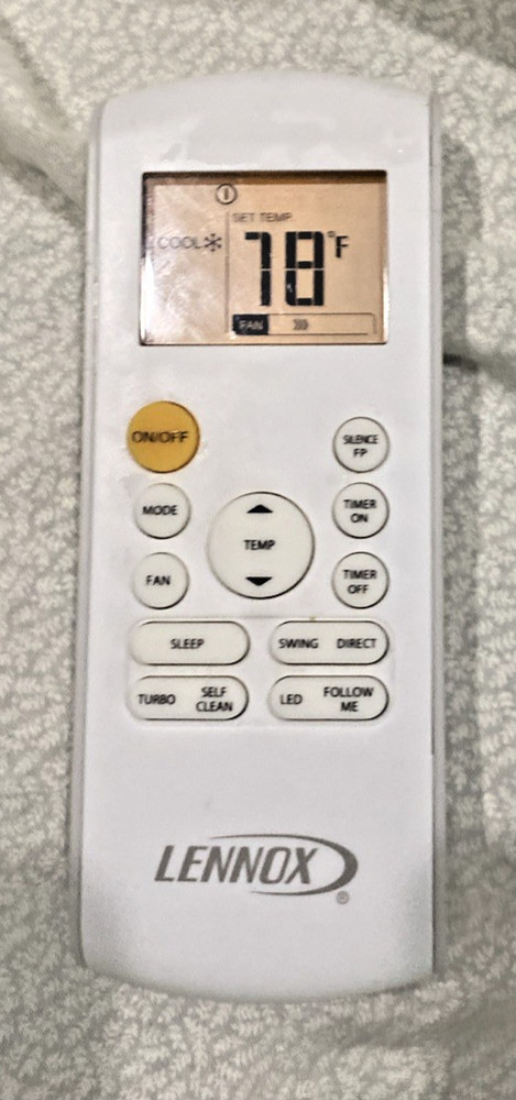 Genuine Lennox RG57A6 / BGEFU1 Replacement Remote Control