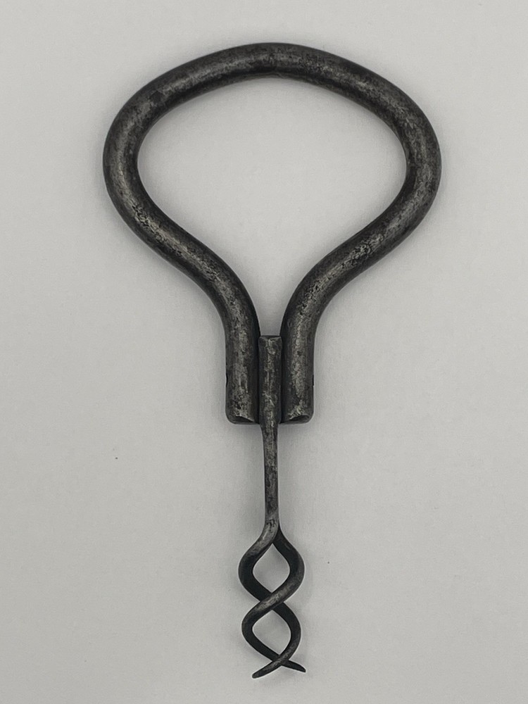 Rare Double Helix Folding Bow Pocket Picnic Corkscrew