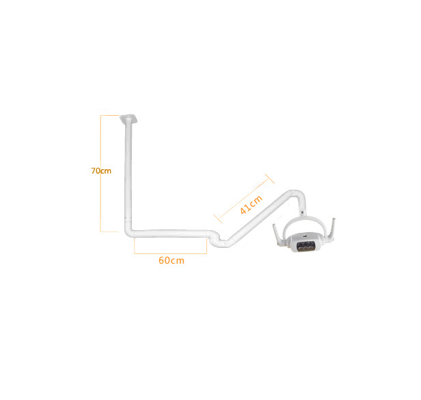 Dental Ceiling Mounted Induction Lamp 6 LED Shadowless Light Sensor Switch US