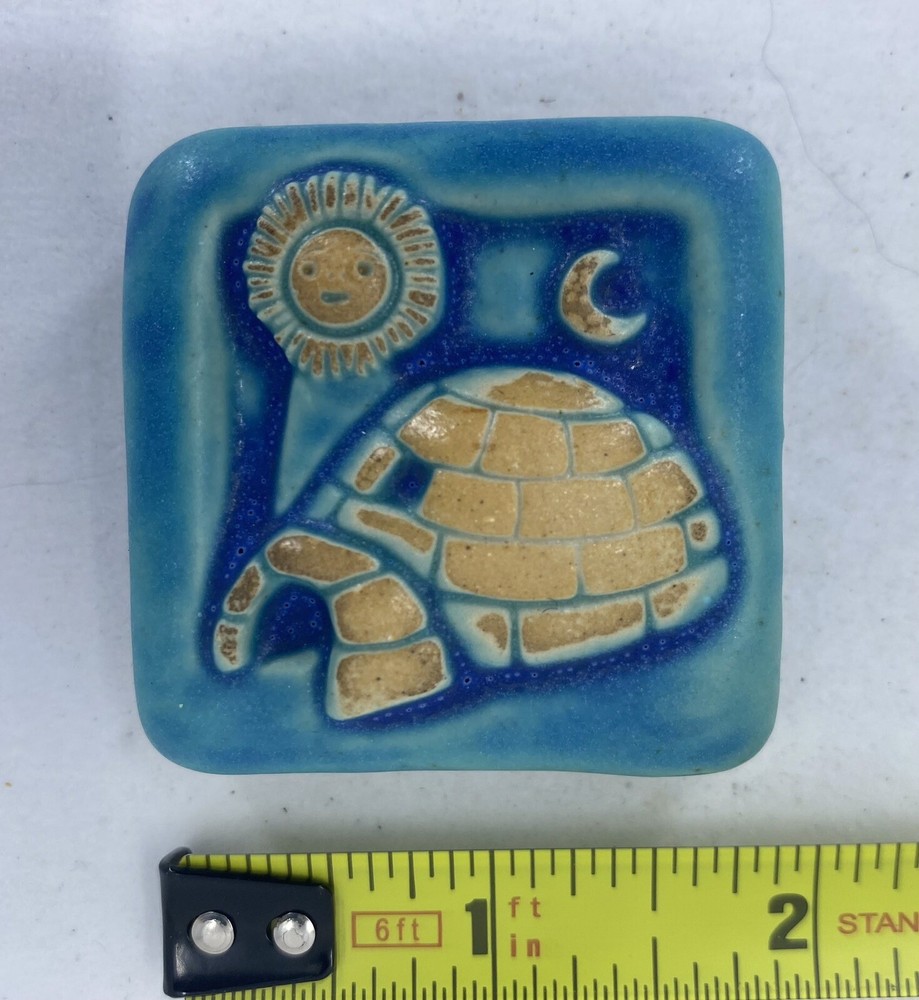 Igloo 2x2" Ceramic Art Tile By Gretchen Kramp